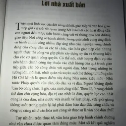 Văn hoá giao tiếp trong công sở hành chính trường hợp thành phố Hồ Chí Minh 761991