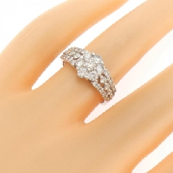 Nhẫn kim cương hoa PT900 1.00CT - Hàng hiệu Authentic 853451