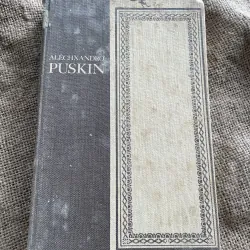 Tuyển tập văn xuôi Puskin , sách in tại Nga , phụ lục in màu 