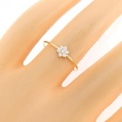 Nhẫn kim cương hoa K18YG 0.10CT - Hàng hiệu Authentic 851492