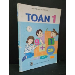 Toán 1 mới 70% bẩn bìa, tróc gáy, rách bìa, có vết bút bi vẽ, có chữ viết ít 2019 Bộ giáo dục và đào tạo HCM3004 GIÁO KHOA Blogmeo 27525