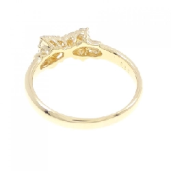 Nhẫn kim cương K18YG hình ruy băng 0.55CT 673583