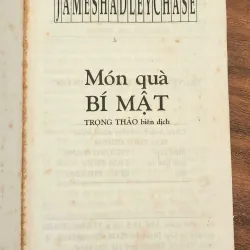 Trinh thám cổ điển: MÓN QUÀ BÍ MẬT (James Hadley Chase) 754094