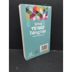 Sổ tay từ ngữ tiếng Việt dành cho học sinh mới 70% gấp rách trang 2015 HCM2809 Nguyễn Thanh Lâm - Nguyễn Tú Phương VĂN HỌC 297231