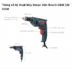 Máy khoan BOSCH GBM 320