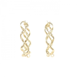 K18YG Bông tai - Hàng hiệu Authentic