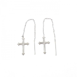 PT900 Khuyên tai chéo - Hàng hiệu Authentic 864363