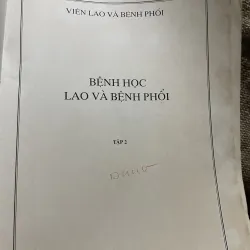 Bệnh học lao và bệnh phổi 2 tập - khổ lớn- chủ biên NGUYỄN ĐÌNH HƯỜNG  1000491