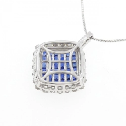 K18WG Sapphire Necklace 1.35CT - Hàng hiệu Authentic 863175