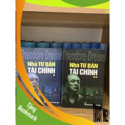 (TẶNG BOOKMARK) Nhà tư bản tài chính (bộ 2 tập) sách lưu kho chưa qua sd, mới 80% Sách văn học RBK0302