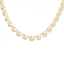 K18YG Dây chuyền kim cương 2.00CT - Hàng hiệu Chính hãng