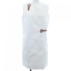 HERMES ROBE PORTEFEUILL Khóa mắt xỏ 2E0527D6 Đầm - Hàng hiệu Chính hãng