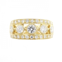 Nhẫn kim cương K18YG 0.77CT - Hàng hiệu Authentic 845882