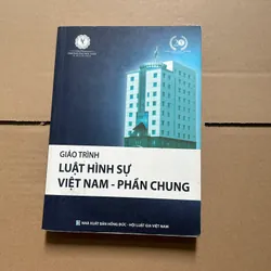 Giáo trình luật hình sự Việt Nam - phần chung