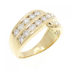 Nhẫn kim cương K18YG 1.00CT - Hàng hiệu Authentic