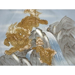 Nam giới 紬織 きもの・羽織 2 điểm set - Hàng hiệu Authentic 878746