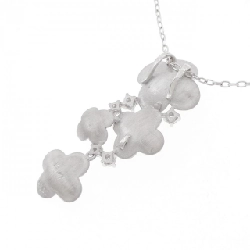 K18WG Hoa Kim Cương Dây Chuyền 0.21CT - Hàng hiệu Chính hãng 859795