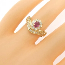Nhẫn Ruby K18YG 0.32CT - Hàng hiệu Chính hãng 849357