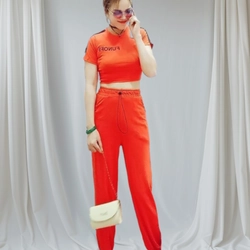 Sét thể thao quần legging áo crop top trẻ trung, năng động 277009