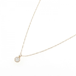 K18PG Dây chuyền kim cương 0.205CT - Hàng hiệu Chính hãng 860048