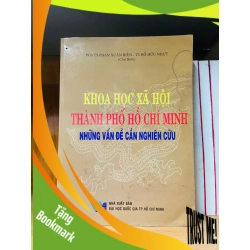 (TẶNG BOOKMARK) Khoa học xã hội Thành phố Hồ Chí Minh - GIÁO TRÌNH, CHUYÊN MÔN - RBK1211