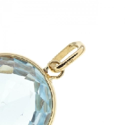 K18YG Blue Topaz Pendant - Hàng hiệu Authentic 864664