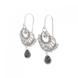 K18WG Bông tai kim cương - Hàng hiệu Authentic 870451