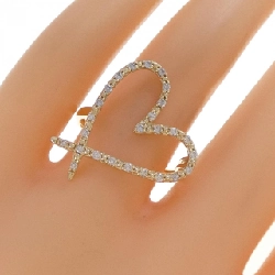 Nhẫn kim cương hình trái tim K14YG 0.20CT - Hàng hiệu Chính hãng 848988