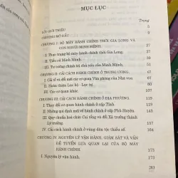 CẢI CÁCH HÀNH CHÍNH DƯỚI TRIỀU MINH MỆNH (1820-1840) 966429