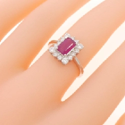 Nhẫn Ruby 750WG 1.05CT 667692
