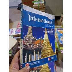 (TẶNG BOOKMARK) Interactions 1 reading - Silver Edition - 2009 mới 80% - HỌC NGOẠI NGỮ - RBK0111