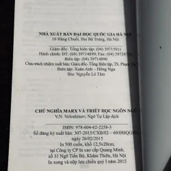 Triết học Marx và triết học ngôn ngữ 1022228