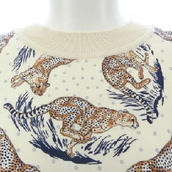 HERMES GUEPARDS ET PALMETTES 5E2821DS Vải len - Hàng hiệu Chính hãng 810686