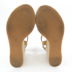 Giày sandal LOUIS VUITTON LV chữ cái, hoa văn monogram 658413