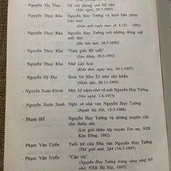 Nguyễn Huy Tưởng : Tác gia và tác phẩm; sách khổ lớn ; 2007 451963