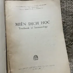 Miễn dịch học , 250 trang khổ lớn; 1987- G.S, T.S. PONDMAN K. W, T.S. WRIGHT P.E 1009208