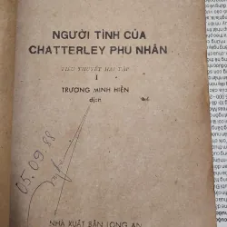 Trọn bộ 2q NGƯỜI TÌNH CỦA CHATTERLEY PHU NHÂN (598 trang) 757963