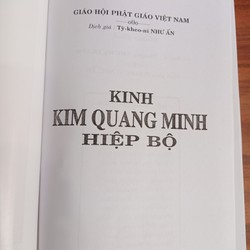 Kinh Kim Quang Minh Hiệp Bộ ( bản lớn + bìa da ) - Dịch giả :  Ni Trưởng Như Ấn 148433