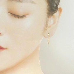 K18YG Bông tai - Hàng hiệu Authentic 865450