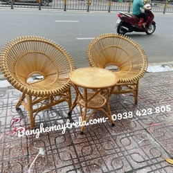 Ghế sen mây tròn 526112