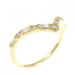 Nhẫn kim cương K18YG 0.30CT - Hàng hiệu Authentic