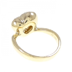 Nhẫn kim cương hình trái tim K18YG 0.73CT - Hàng hiệu Chính hãng 852008