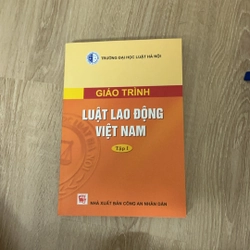 Giáo trình Luật lao động Việt Nam - tập 1 - trường đh Luật