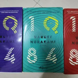 Combo 3 quyển 1Q84 của Murakami mới 90% 716791