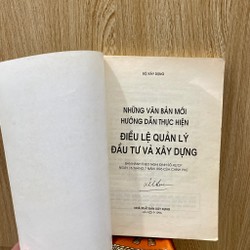 NHỮNG VĂN BẢN HƯỚNG DẪN THỰC HIỆN ĐIỀU LỆ QUẢN LÝ ĐẦU TƯ XÂY DỰNG* TẶNG QUÀ 0Đ+ FREESHIP 187573
