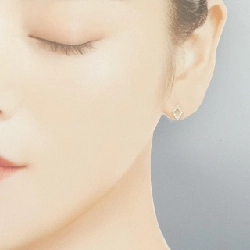 K18YG Bông tai kim cương 0.20CT - Hàng hiệu Chính hãng 875416