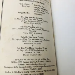 Duy nhất 1 cuốn  VĂN HỌC – XUÂN ĐINH SỬU 1997 - số XUÂN hiếm dành cho anh chị sưu tầm. 799080