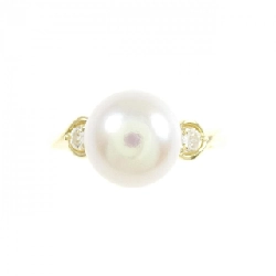 Nhẫn ngọc trai Akoya K18YG 8.4mm 670556