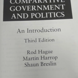 COMPARATIVE GOVERNMENT AND POLITICS 498927