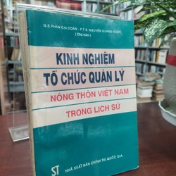 KINH NGHIỆM TỔ CHỨC QUẢN LÝ NÔNG THÔN VIỆT NAM TRONG LỊCH SỬ 329936